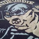 PRIDE OR DIE Pirate hoodie -black